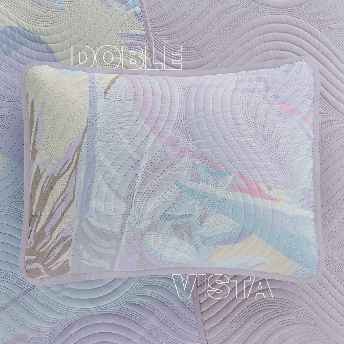 Foto 5 | Edredón Ligero Matrimonial con Fundas de Almohada Real Textil Pinsonic Doble Vista Brianna