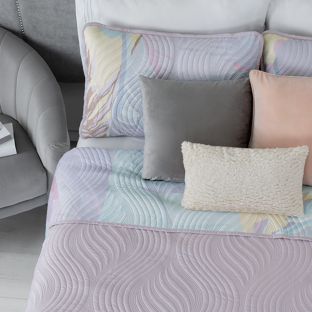Foto 7 | Edredón Ligero Matrimonial con Fundas de Almohada Real Textil Pinsonic Doble Vista Brianna