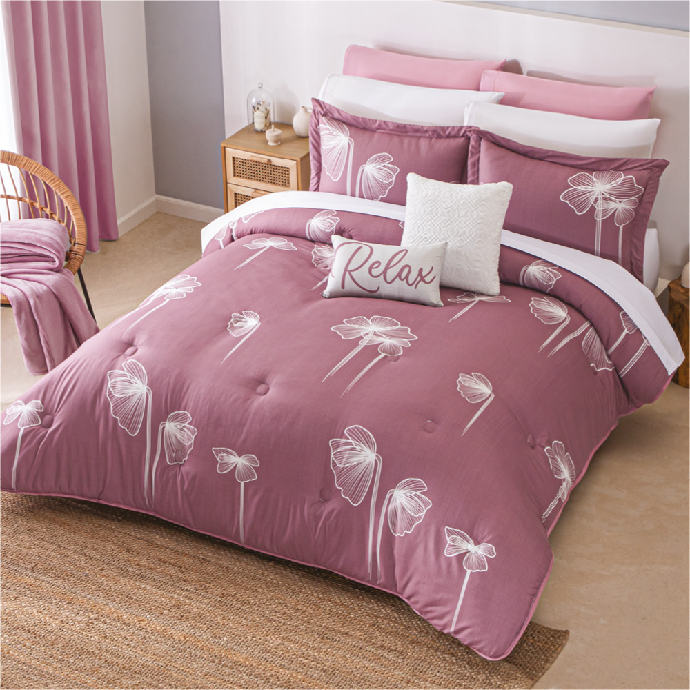 Foto 1 | Edredon Lavable Selma Microfibra King Size Concord
