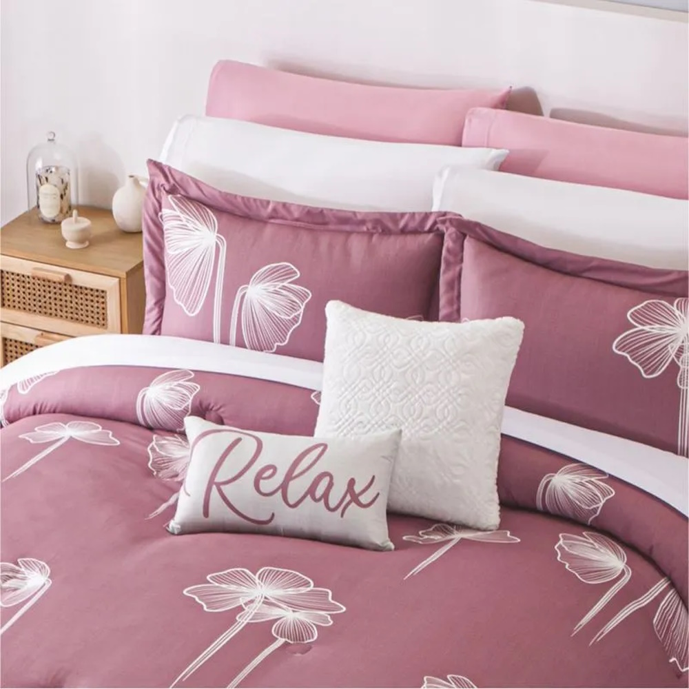 Foto 4 pulgar | Edredon Lavable Selma Microfibra King Size Concord