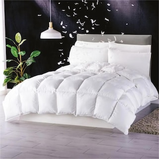 Foto 2 | Edredón De Pluma Suave Premium King Size Blanco Concord