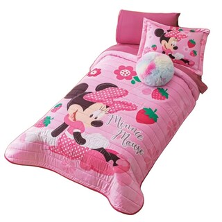 Foto 1 | Edredón Individual Neo Minnie Strawberry Rosa Concord