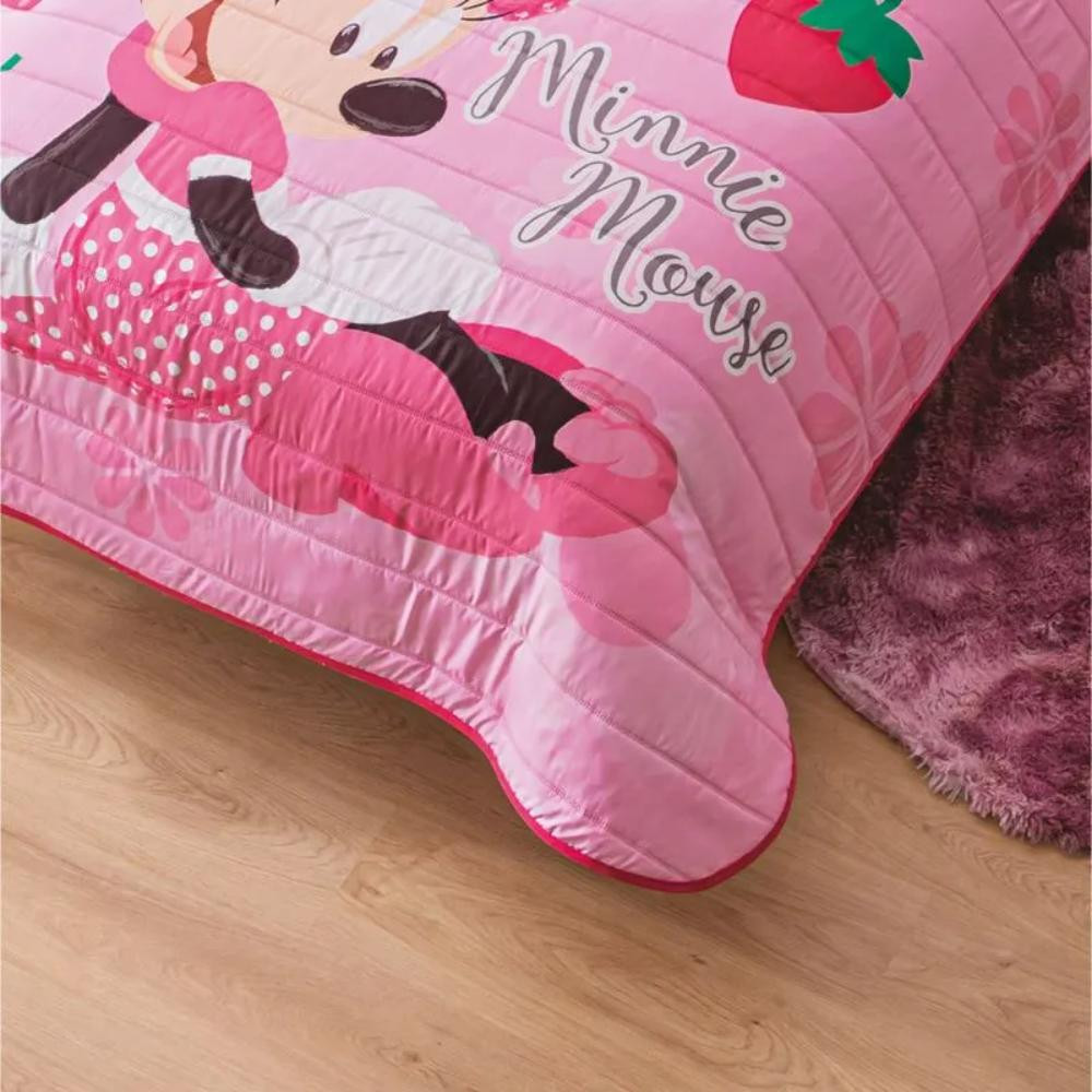 Foto 4 | Edredón Individual Neo Minnie Strawberry Rosa Concord