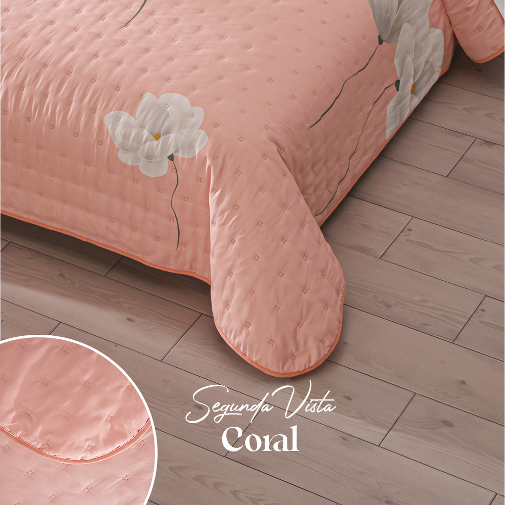 Foto 3 | Edredón Matri Queen Deep Rose Neo Jessie Microfibra Concord