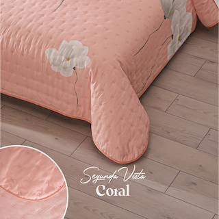 Foto 3 | Edredón Matri Queen Deep Rose Neo Jessie Microfibra Concord