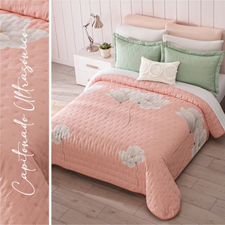 Foto 5 | Edredón Matri Queen Deep Rose Neo Jessie Microfibra Concord