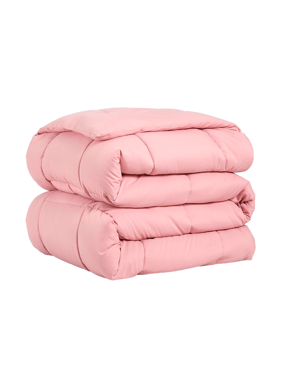 Edredón Acolchado Hipoalergénico Tamaño King Rosa Bluelander