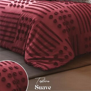 Foto 4 | Edredón Lavable Tufted Viena King Size Poliéster Concord