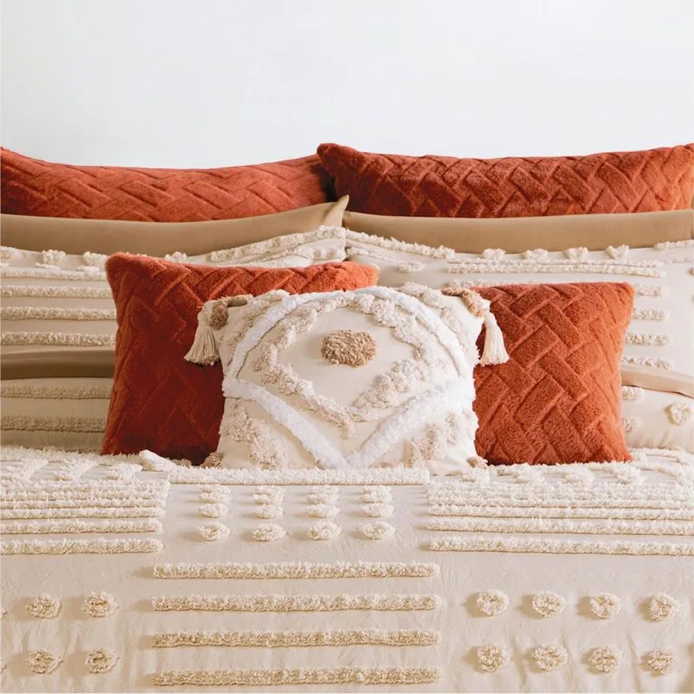 Foto 4 pulgar | Edredón Lavable Tufted Gala King Size Poliéster Concord