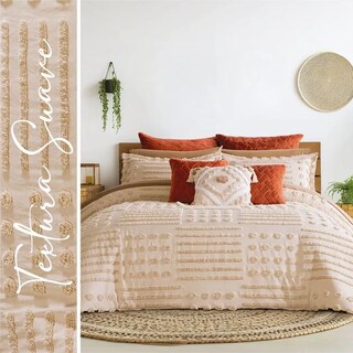Foto 5 | Edredón Lavable Tufted Gala King Size Poliéster Concord