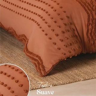 Foto 4 | Edredón Lavable Tufted Sena King Size Poliéster Concord