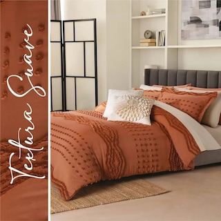 Foto 5 | Edredón Lavable Tufted Sena King Size Poliéster Concord