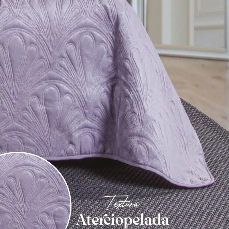 Foto 5 pulgar | Edredón Concord Velvet Lavanda Poliéster King Size
