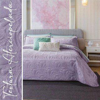 Foto 5 | Edredón Concord Velvet Lavanda Poliéster King Size