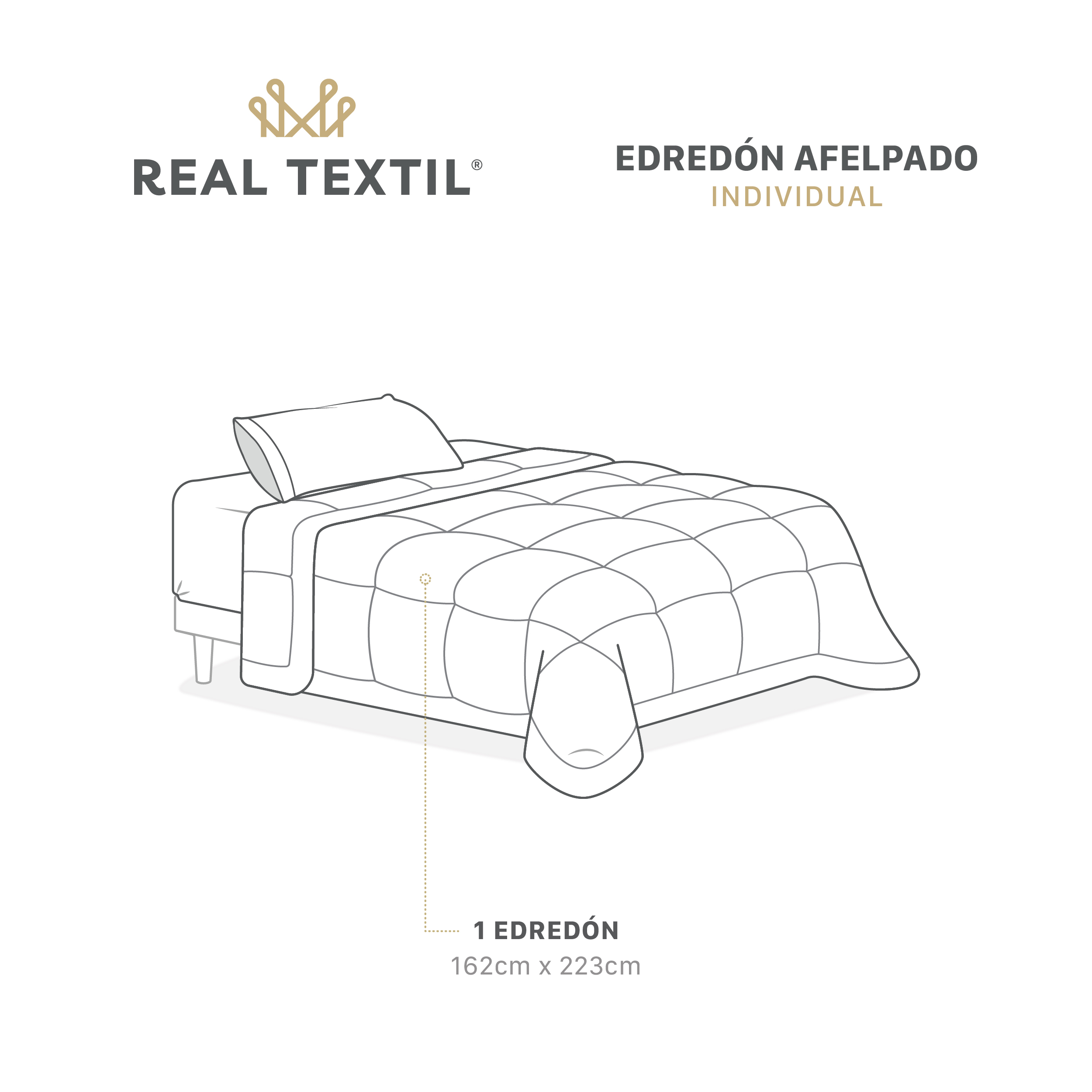 Foto 4 | Cobertor Borrega Real Textil Rosa Individual