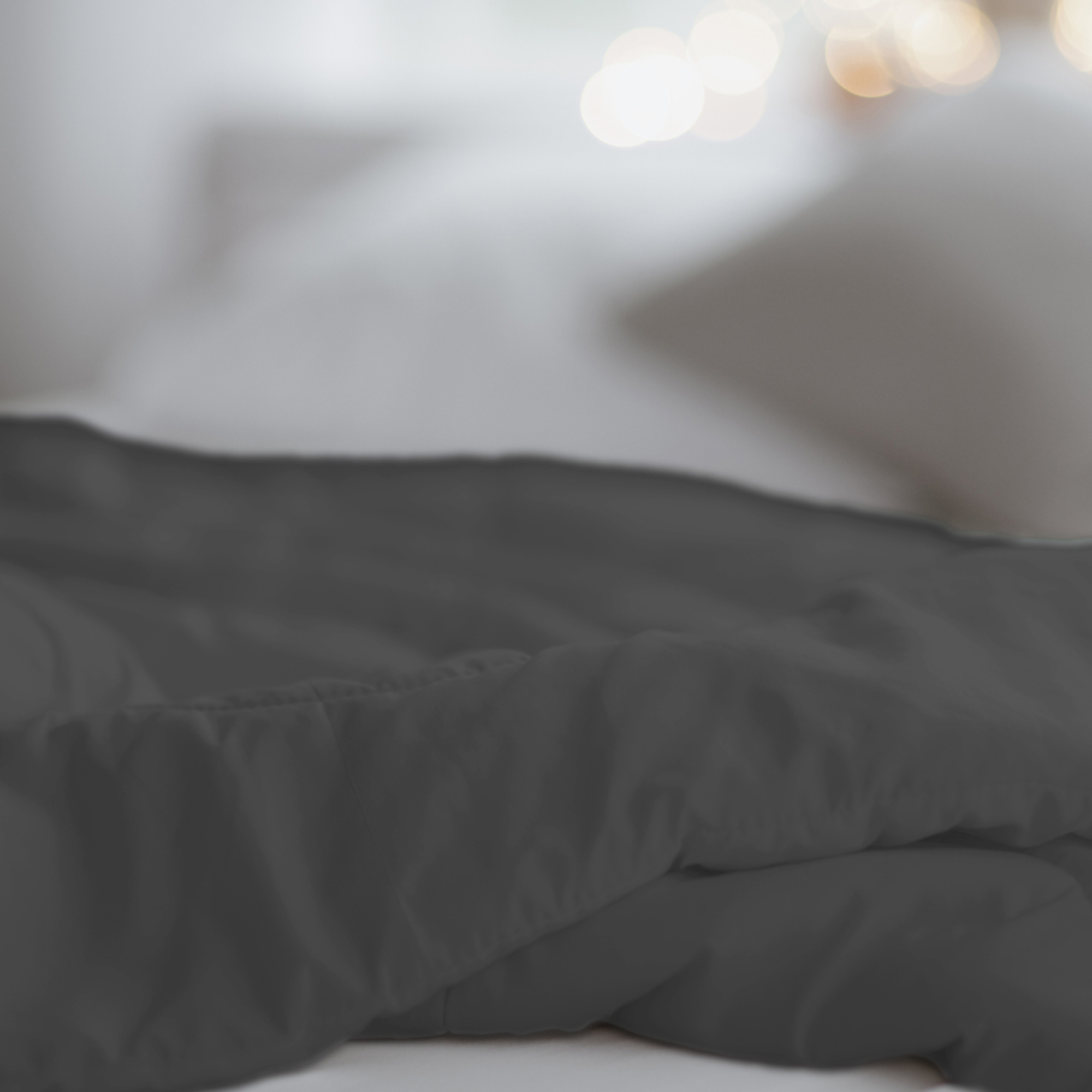 Foto 4 pulgar | Edredón Duvet Santorini Matrimonial Negro/gris Oxford