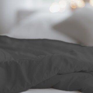 Foto 3 | Edredón Duvet Santorini Matrimonial Negro/gris Oxford