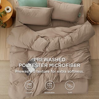 Foto 3 | Juego de Cama Bedsure Funda de Edredón Queen Size con Sábana Bajera - Venta Internacional