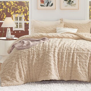Foto 2 | Juego de Edredón Bedsure de Felpa Queen Size - Venta Internacional