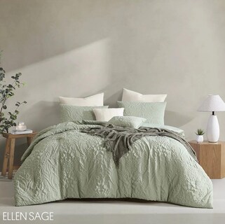 Foto 1 | Set Edredón King Size Ellen 8 Piezas Verde