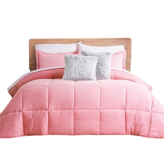 Foto 1 | Edredón Essencial Rosa Mat Xl/qs Poliéster Concord