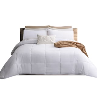 Foto 1 | Edredón Essencial Blanco Mat Xl/qs Poliéster Concord