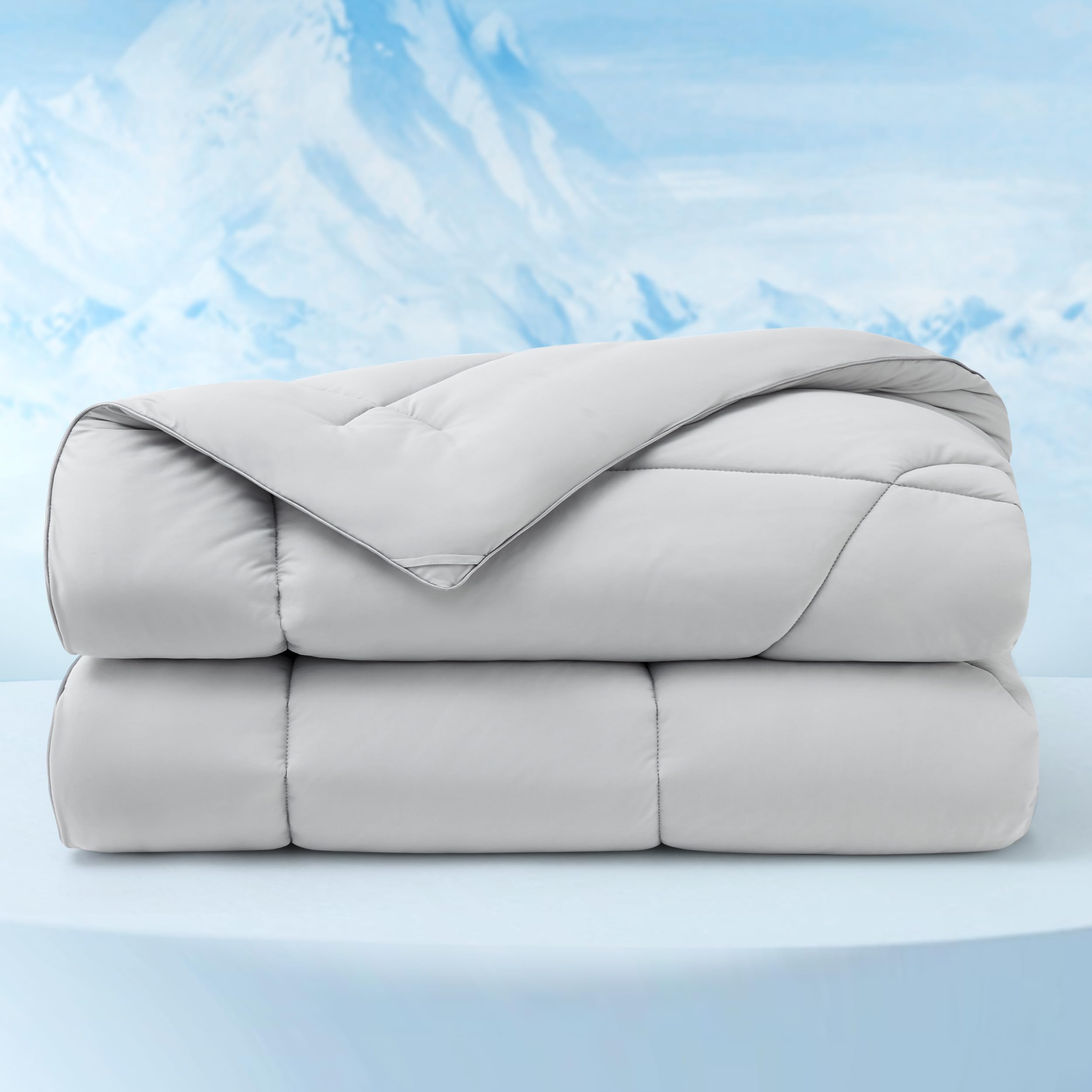 Foto 1 | Edredón Refrescante Bedoter Bedsure, Tamaño King, Gris - Venta Internacional.