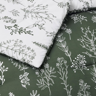Foto 5 | Juego de Edredón Bedsure King Verde Olivo con 2 Fundas de Almohada - Venta Internacional