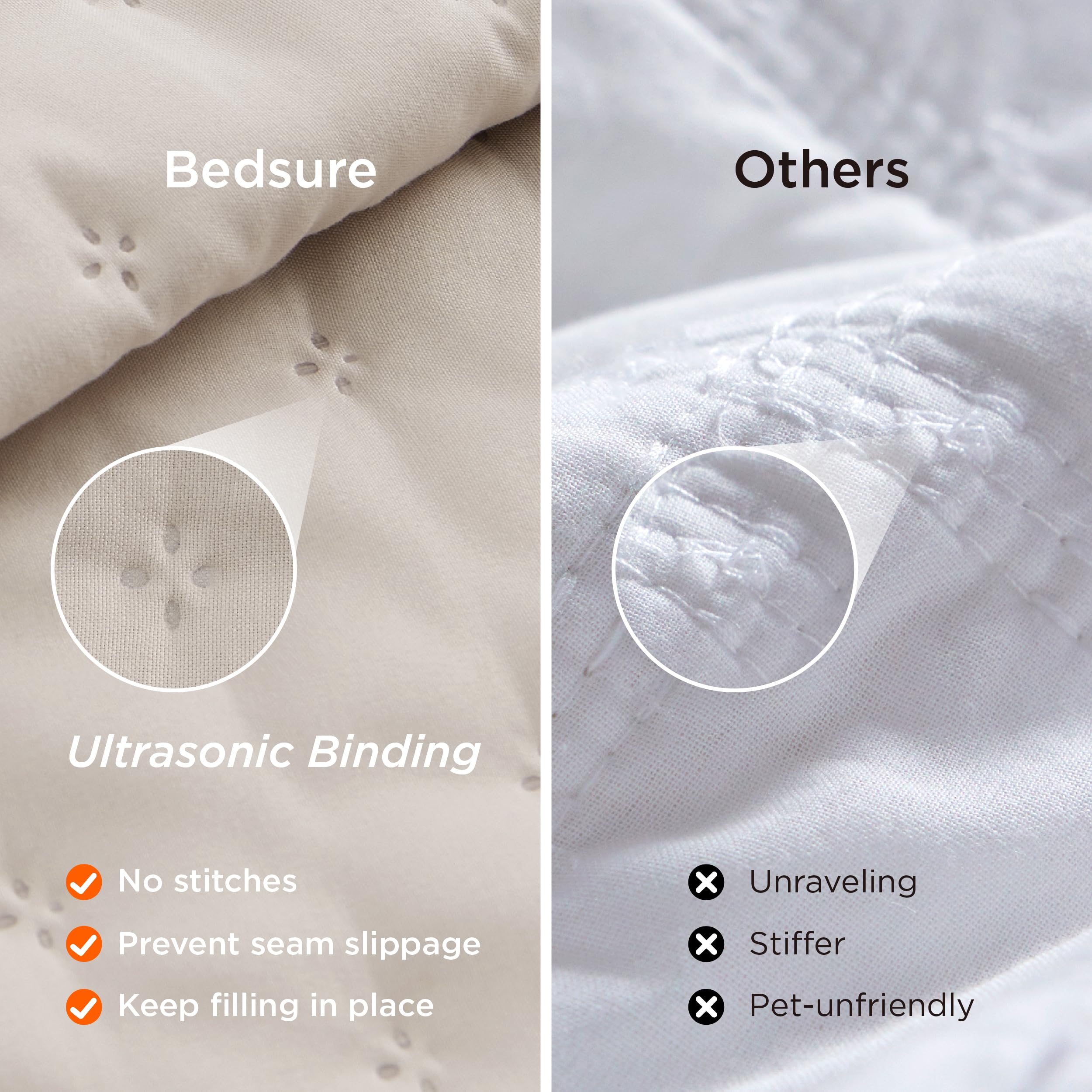 Foto 6 pulgar | Juego de Edredón Bedsure Queen con 2 Fundas de Almohada - Venta Internacional