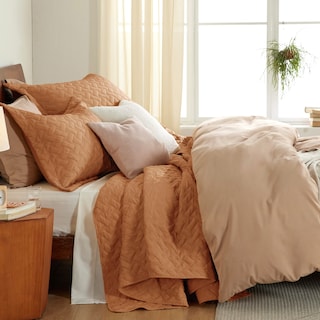 Foto 4 | Colcha de Cama Queen Size Marrón Avellana - Venta Internacional