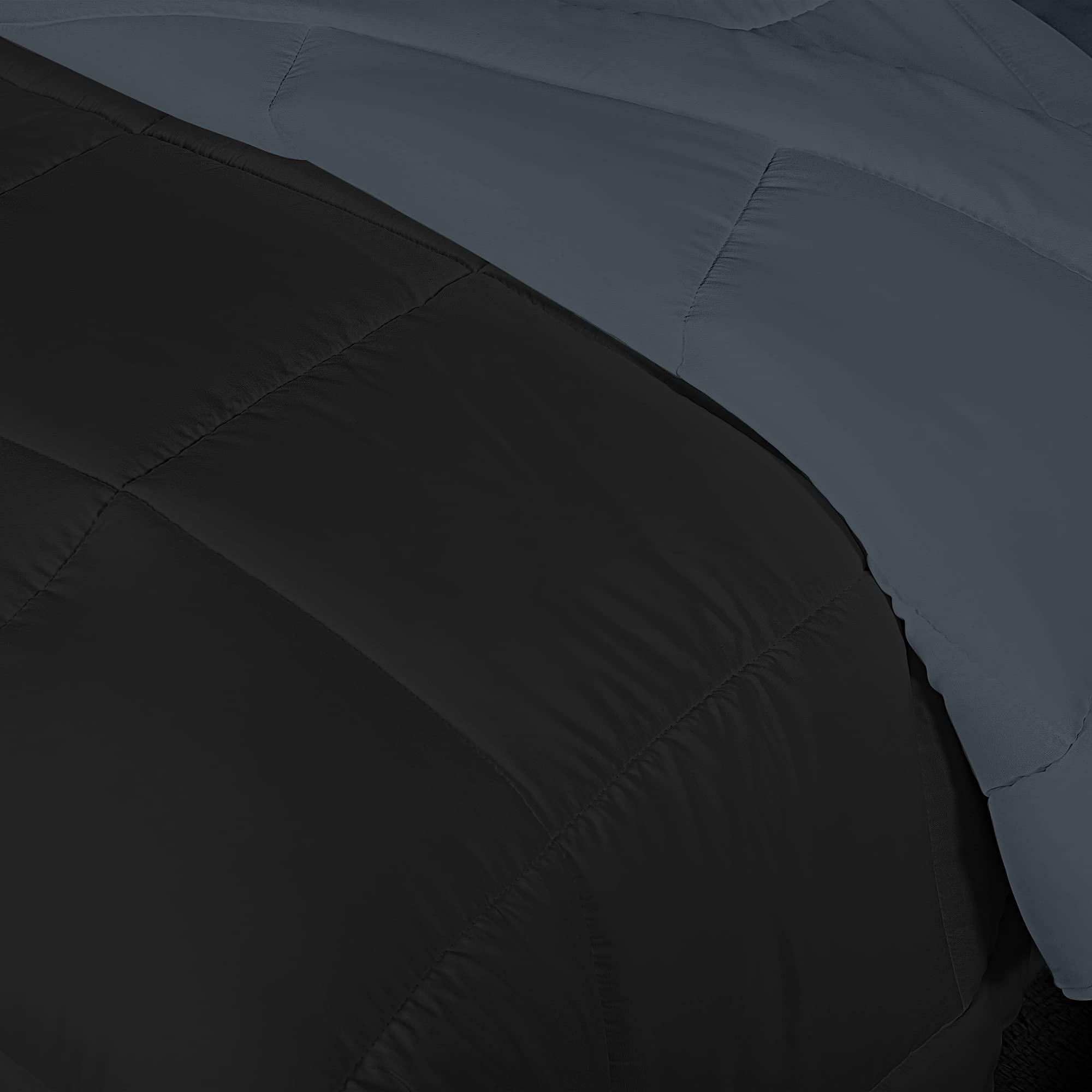 Foto 6 pulgar | Ropa De Cama Edreforter Utopia Para Todas Las Estaciones, Doble, Color Negro Y Gris - Venta Internacional.