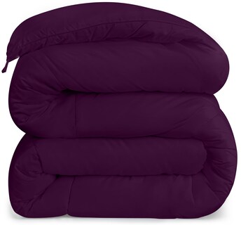 Foto 7 | Ropa De Cama Edredon Utopia, Tamaño Queen, Plumón, Alternativa, Color Ciruela - Venta Internacional.
