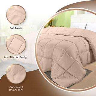 Foto 6 | Ropa De Cama Edreforter Utopia, Talla Doble, Color Beige Alternativo - Venta Internacional.