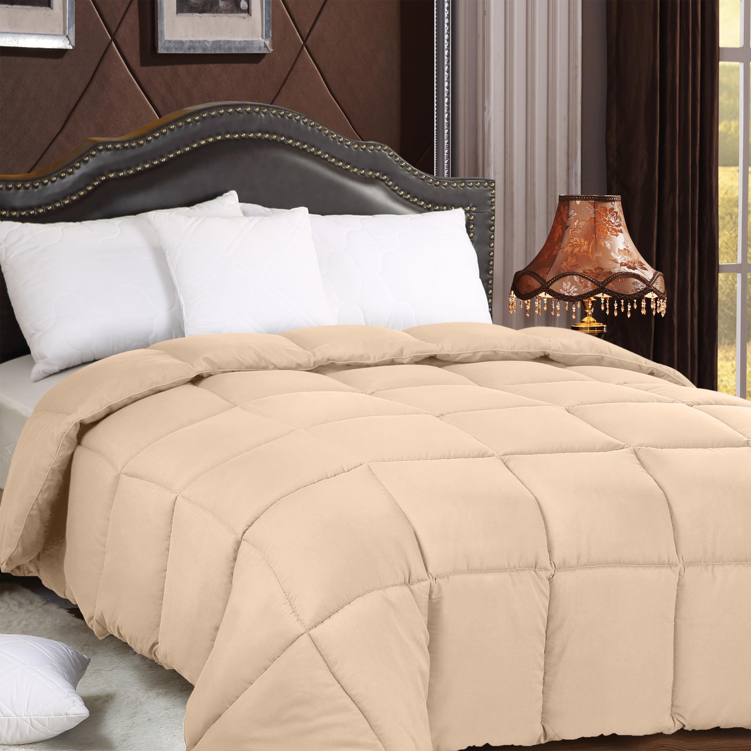 Foto 6 pulgar | Ropa De Cama Edreforter Utopia Para Todas Las Estaciones, Tamaño King, Color Beige - Venta Internacional.