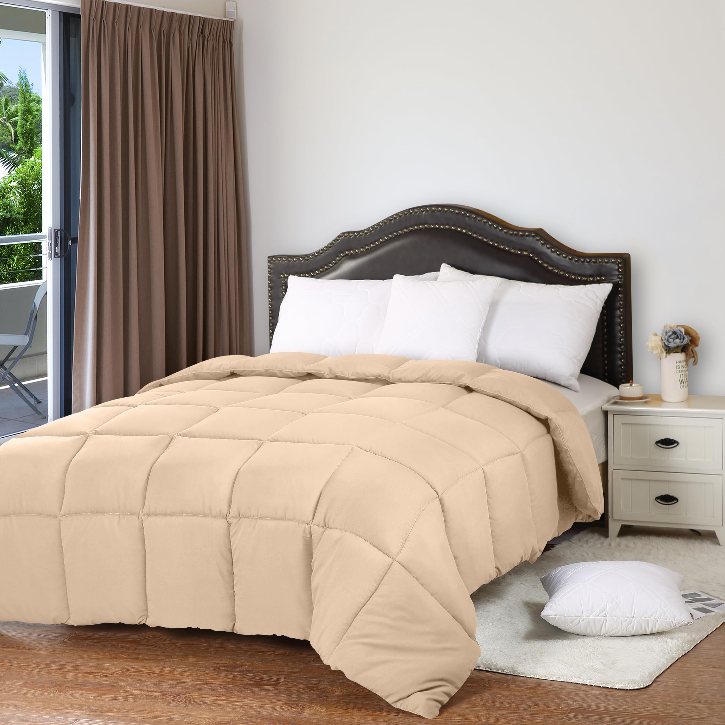 Foto 7 pulgar | Ropa De Cama Edreforter Utopia Para Todas Las Estaciones, Tamaño King, Color Beige - Venta Internacional.