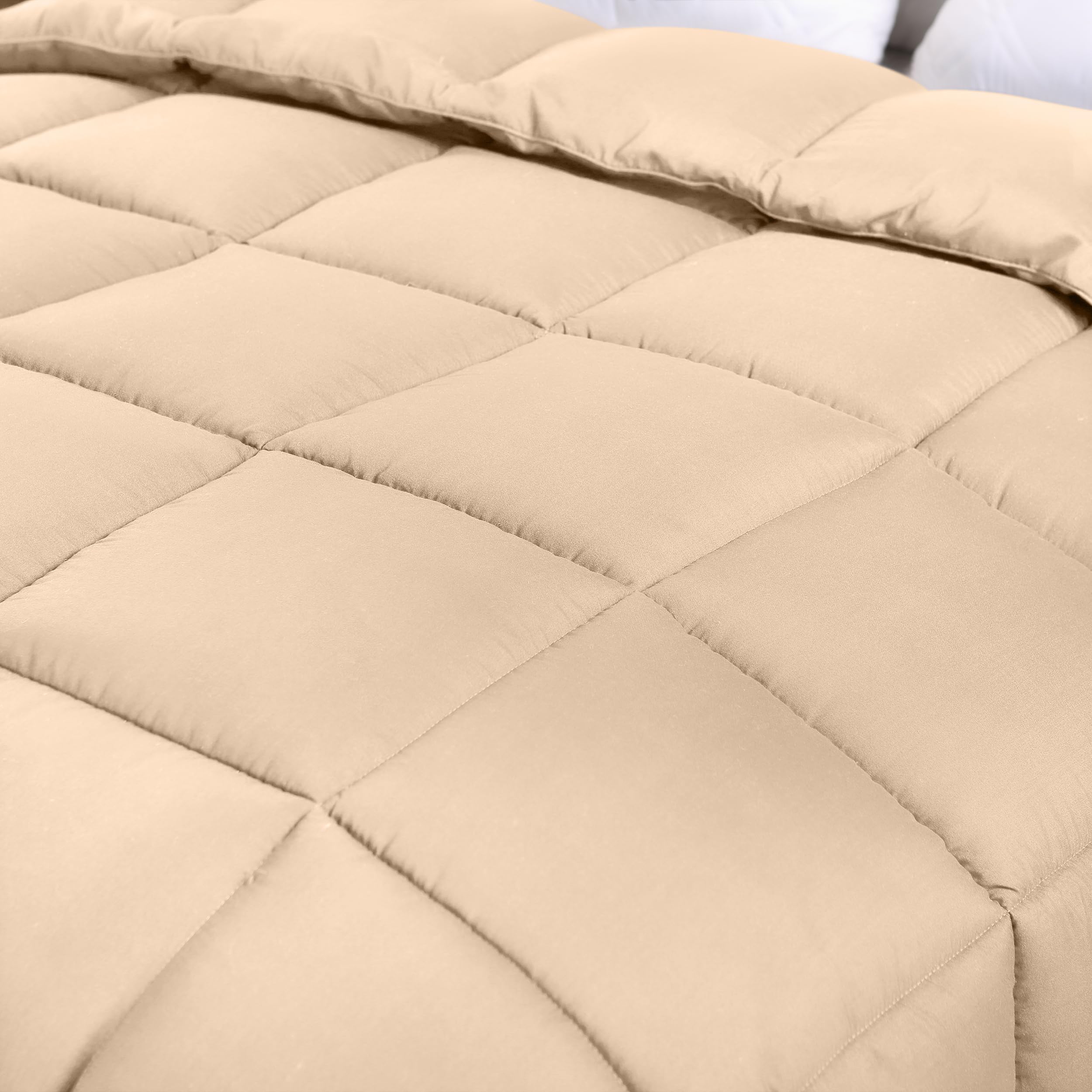 Foto 8 pulgar | Ropa De Cama Edreforter Utopia Para Todas Las Estaciones, Tamaño King, Color Beige - Venta Internacional.