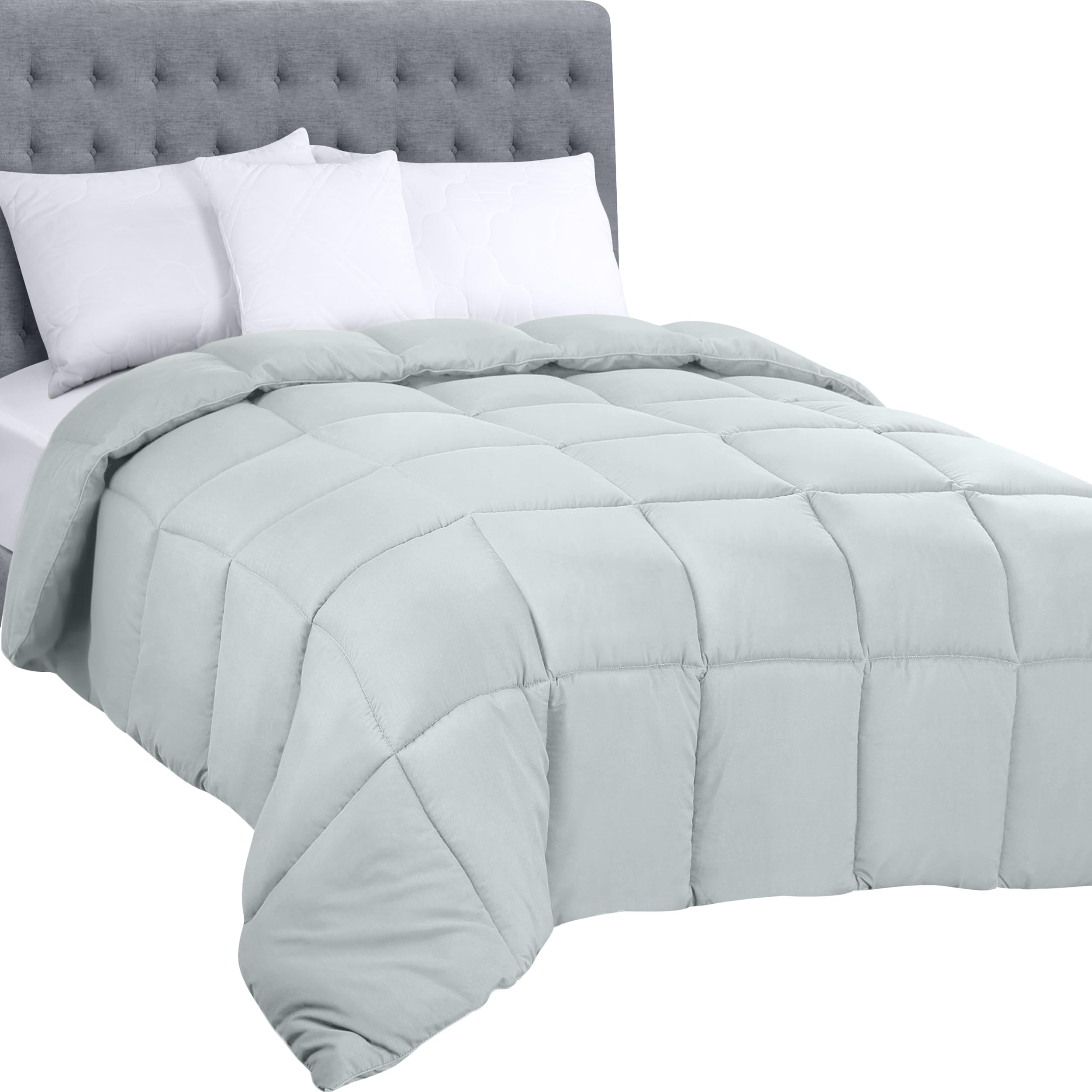 Foto 2 pulgar | Ropa De Cama Edreforter Utopia, Tamaño King, Para Todas Las Estaciones, Gris Claro - Venta Internacional.