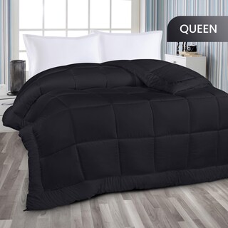 Foto 2 | Ropa De Cama Edredon Utopia Para Todas Las Estaciones, Plumón Alt Queen, Color Negro - Venta Internacional.