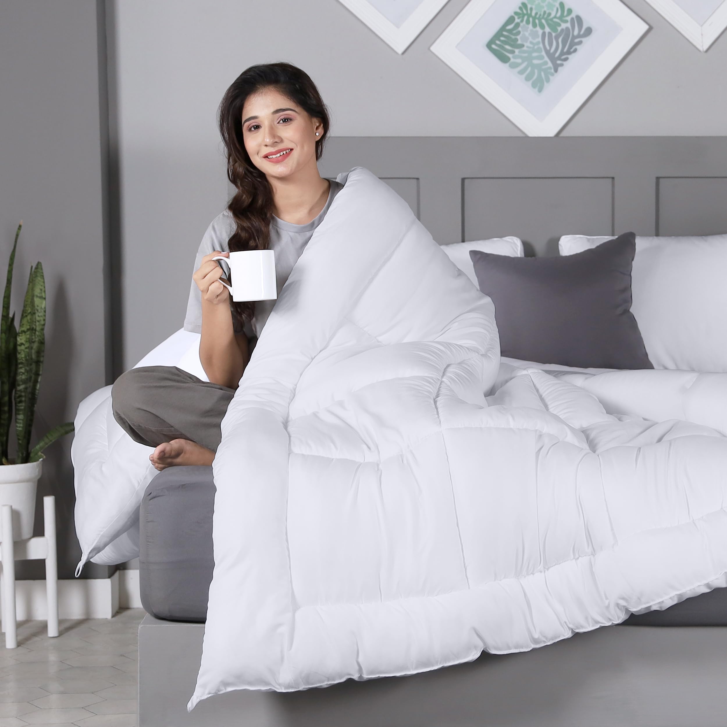 Foto 5 pulgar | Ropa De Cama Edreforter Utopia Para Todas Las Estaciones (paquete De 6), Color Blanco - Venta Internacional.