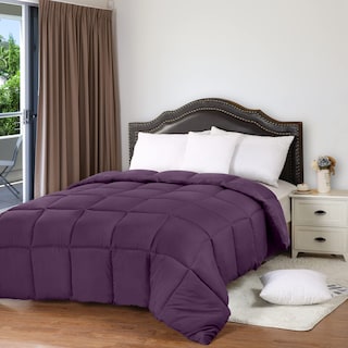 Foto 6 | Ropa De Cama Edredon Utopia, Tamaño King, Para Todas Las Estaciones, Color Ciruela - Venta Internacional.