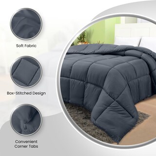 Foto 6 | Ropa De Cama Edreforter Utopia, Tamaño King, Para Todas Las Estaciones, Gris - Venta Internacional.