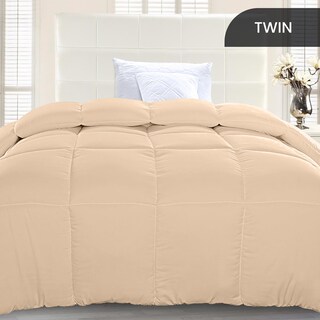 Foto 2 | Edredón Con Relleno De Edredón Utopia, Tamaño Doble, Color Beige, 4 Unidades - Venta Internacional.