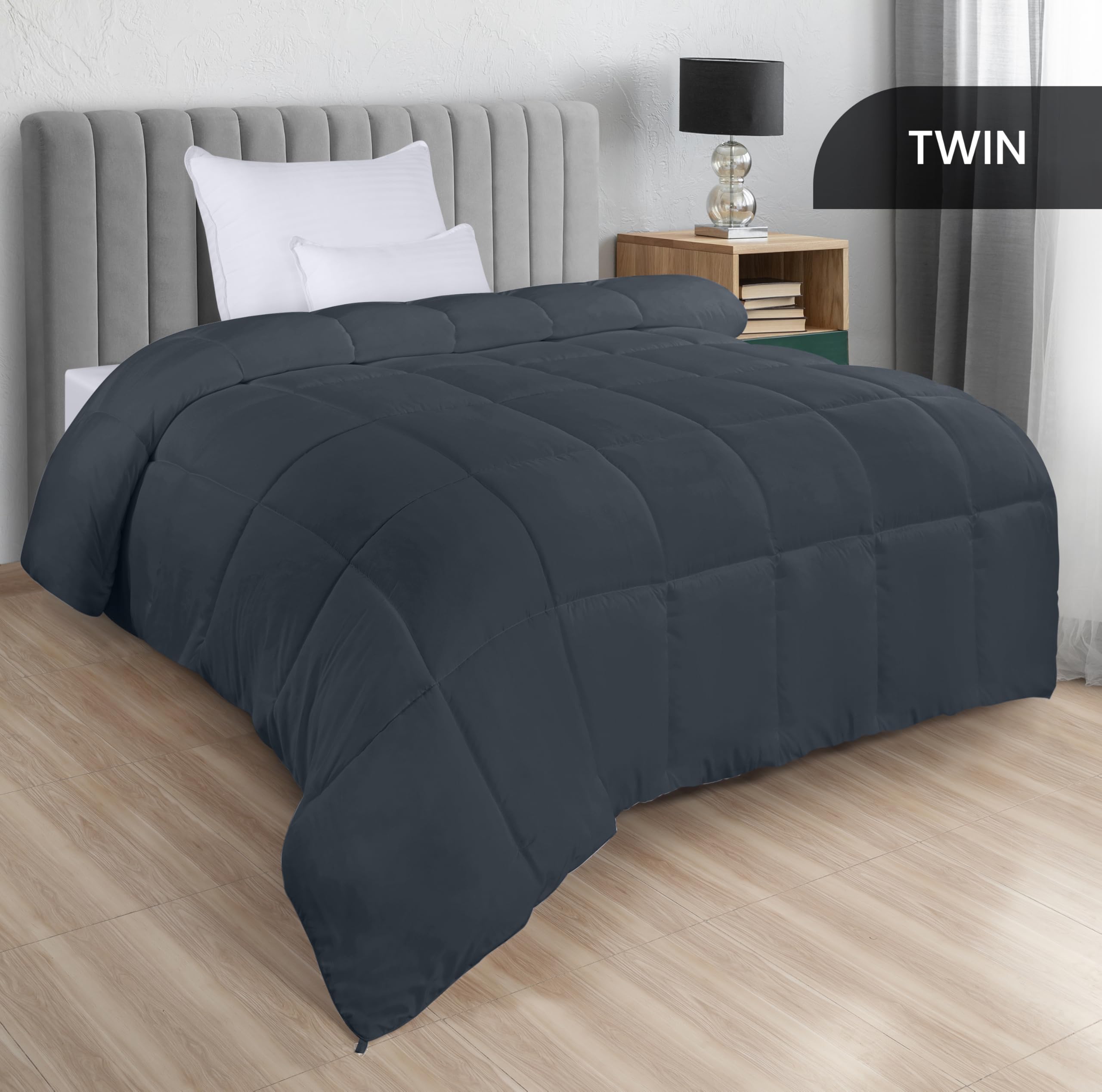 Foto 3 pulgar | Ropa De Cama Edreforter Utopia, Talla Doble, Plumón, Color Gris Alternativo - Venta Internacional.