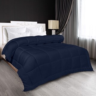 Foto 4 | Ropa De Cama Edreforter Utopia De Plumón Para Todas Las Estaciones, Color Azul Marino - Venta Internacional.