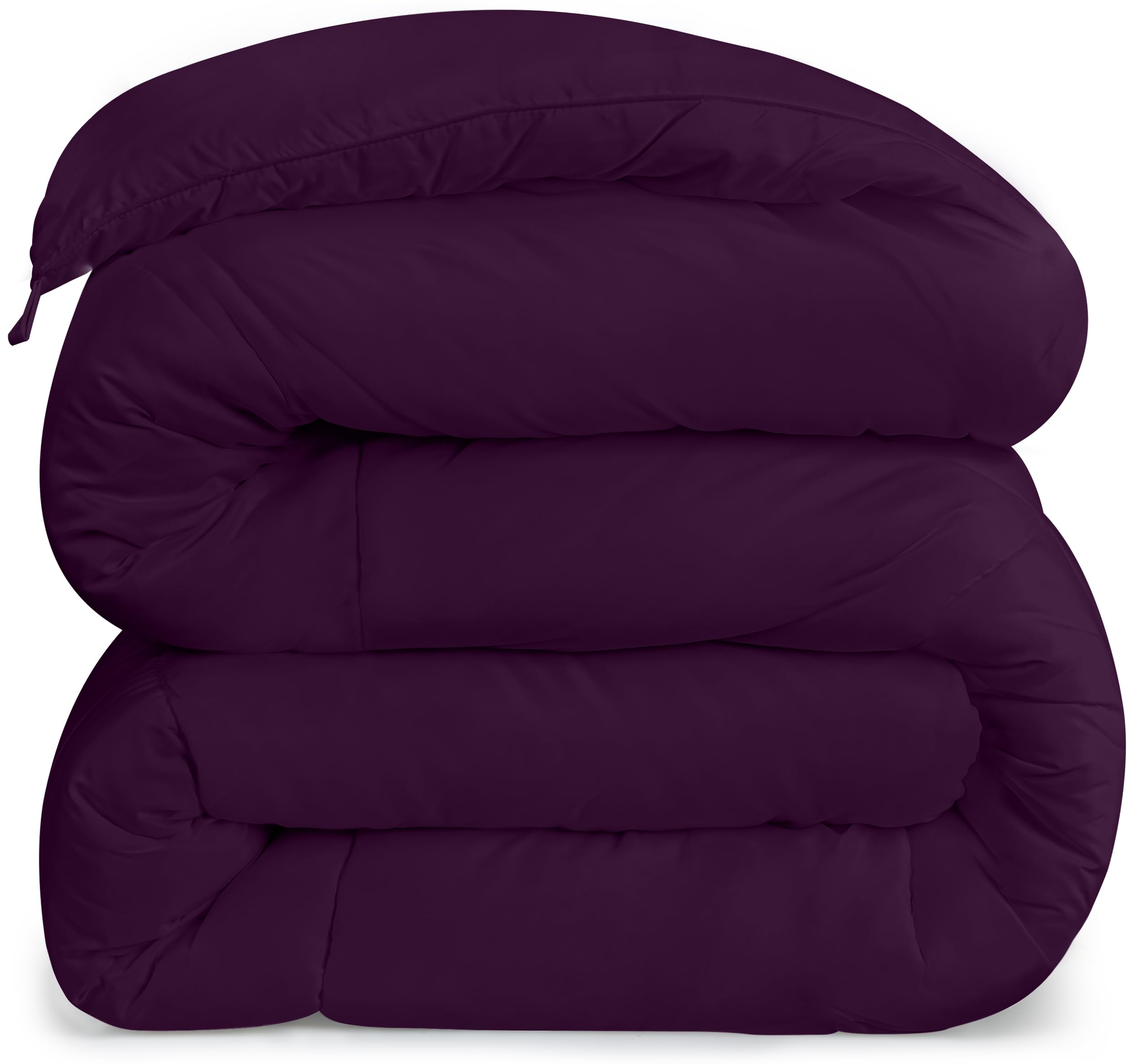 Foto 8 pulgar | Ropa De Cama Edredón Utopia, Talla Doble, Alternativa De Plumón, Color Ciruela - Venta Internacional.