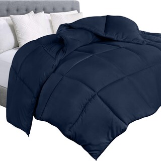 Foto 1 | Edredón Con Relleno De Edredón Utopia, Tamaño Doble, Color Azul Marino - Venta Internacional.