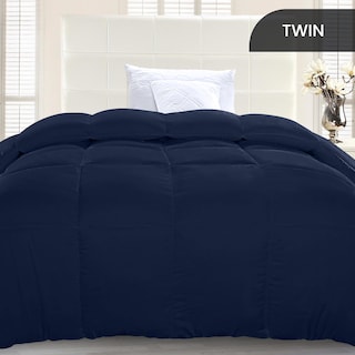 Foto 2 | Edredón Con Relleno De Edredón Utopia, Tamaño Doble, Color Azul Marino - Venta Internacional.