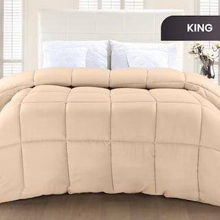 Foto 2 | Edredón Con Relleno De Edredón Utopia Bedding, Tamaño King, Beige, X3 - Venta Internacional.