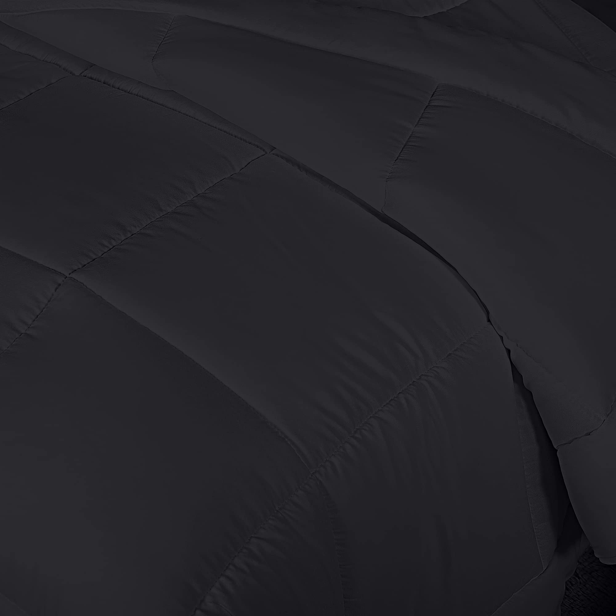 Foto 6 pulgar | Ropa De Cama Edredon Utopia Para Todas Las Estaciones, Plumón Alt King, Color Negro - Venta Internacional.