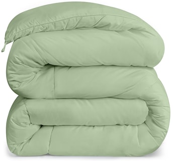 Foto 7 | Ropa De Cama Edreforter Utopia, Tamaño Queen, Para Todas Las Estaciones, Color Verde Salvia - Venta Internacional.
